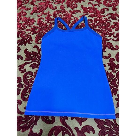 Lululemon Purple Knit Racerback Tank, Yoga Top Size 6 - Picture 1 of 3